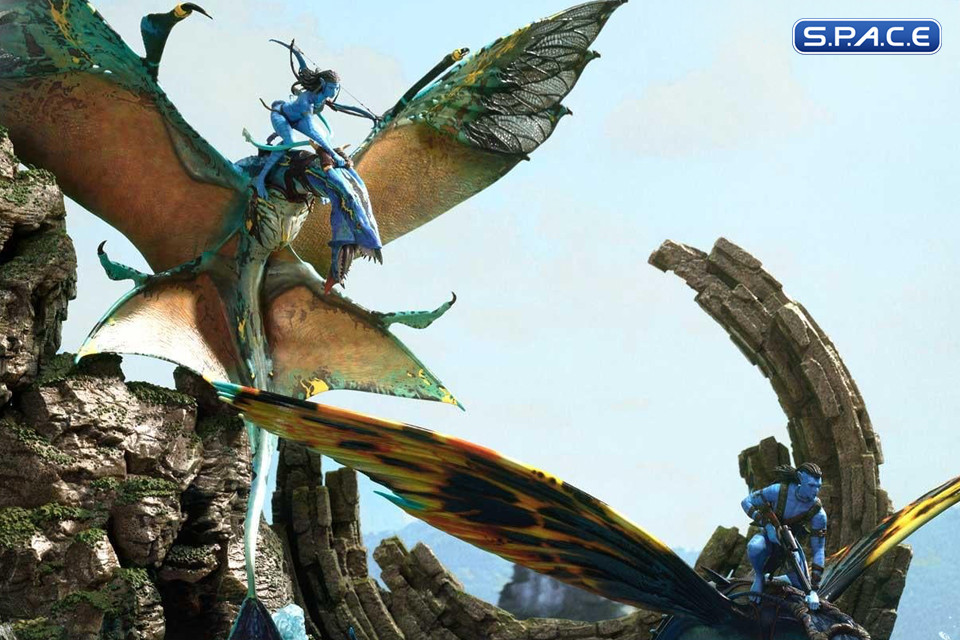 2er Bundle: Jake Sully und Neytiri Ultimate Diorama Masterline Statuen - Bonus Version (Avatar: The Way of Water)