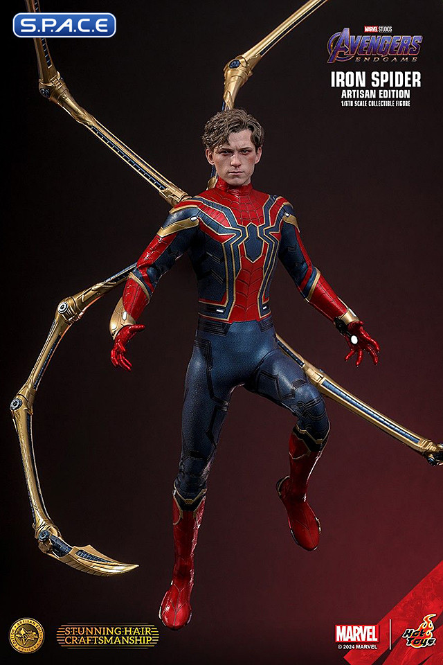 1/6 Scale Iron Spider Movie Masterpiece MMS762AE - Artisan Version (Avengers: Endgame)
