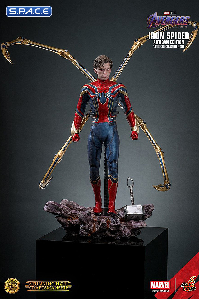 1/6 Scale Iron Spider Movie Masterpiece MMS762AE - Artisan Version (Avengers: Endgame)