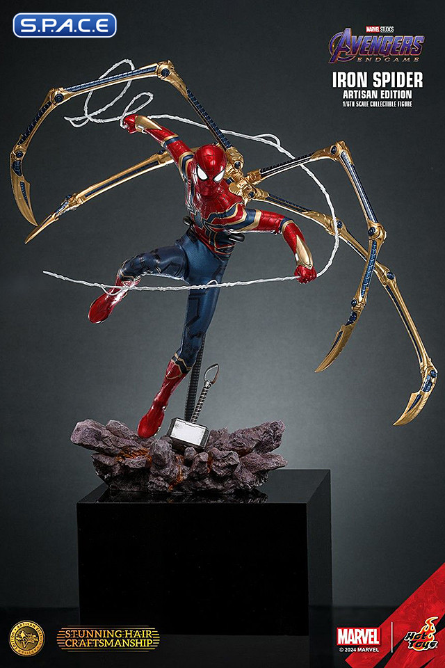 1/6 Scale Iron Spider Movie Masterpiece MMS762AE - Artisan Version (Avengers: Endgame)