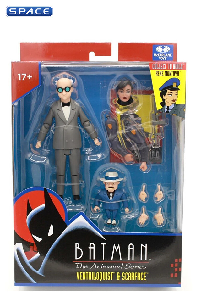 4er Komplettsatz: Batman The Animated Series BAF Wave 8 (DC Multiverse)