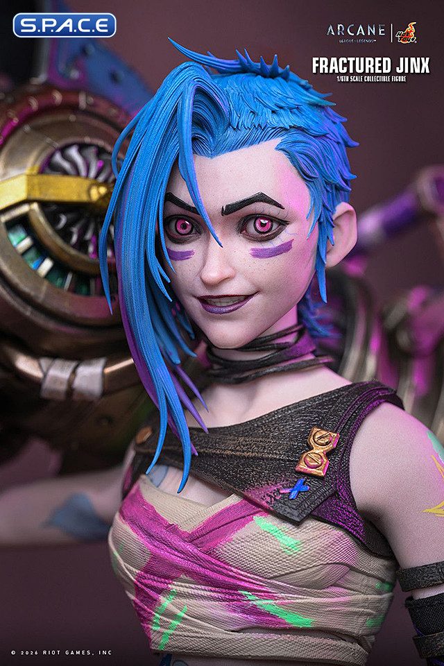 1/6 Scale Fractured Jinx TV Masterpiece TMS183 (Arcane)