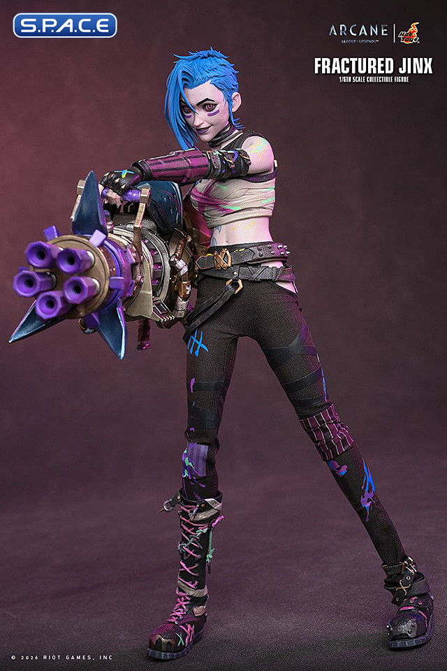 1/6 Scale Fractured Jinx TV Masterpiece TMS183 (Arcane)