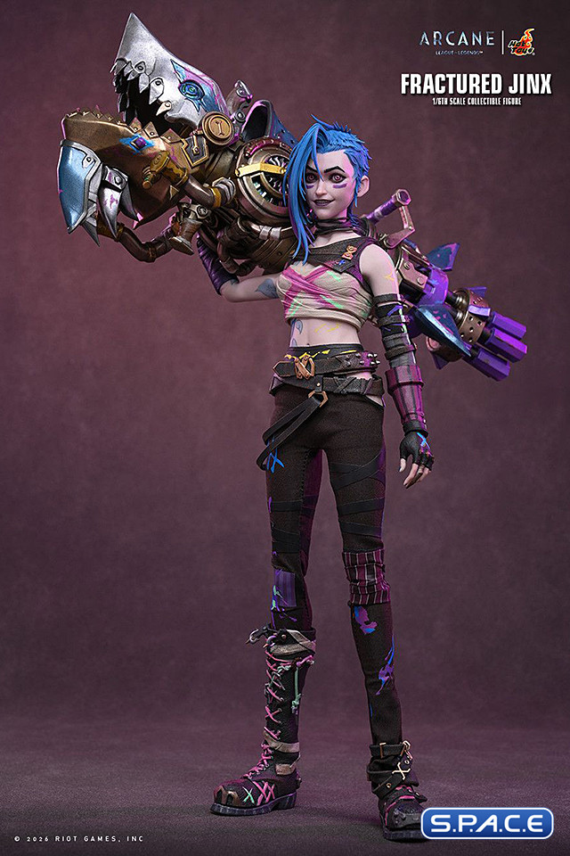 1/6 Scale Fractured Jinx TV Masterpiece TMS183 (Arcane)