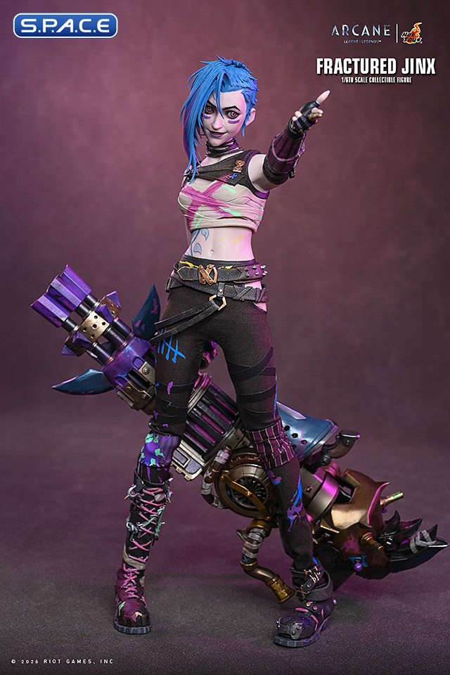 1/6 Scale Fractured Jinx TV Masterpiece TMS183 (Arcane)