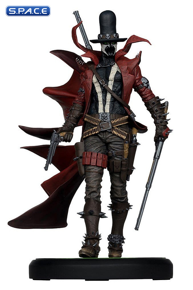 Gunslinger Spawn Black White & Red All Over Statue (Spawn)