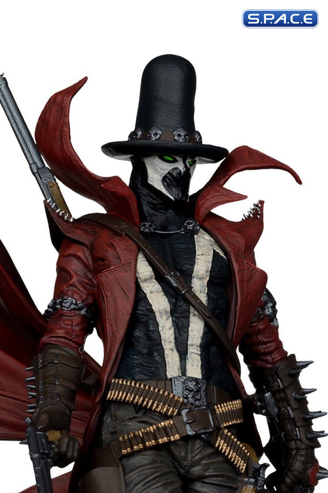 Gunslinger Spawn Black White & Red All Over Statue (Spawn)