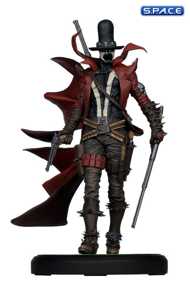 Gunslinger Spawn Black White & Red All Over Statue (Spawn)