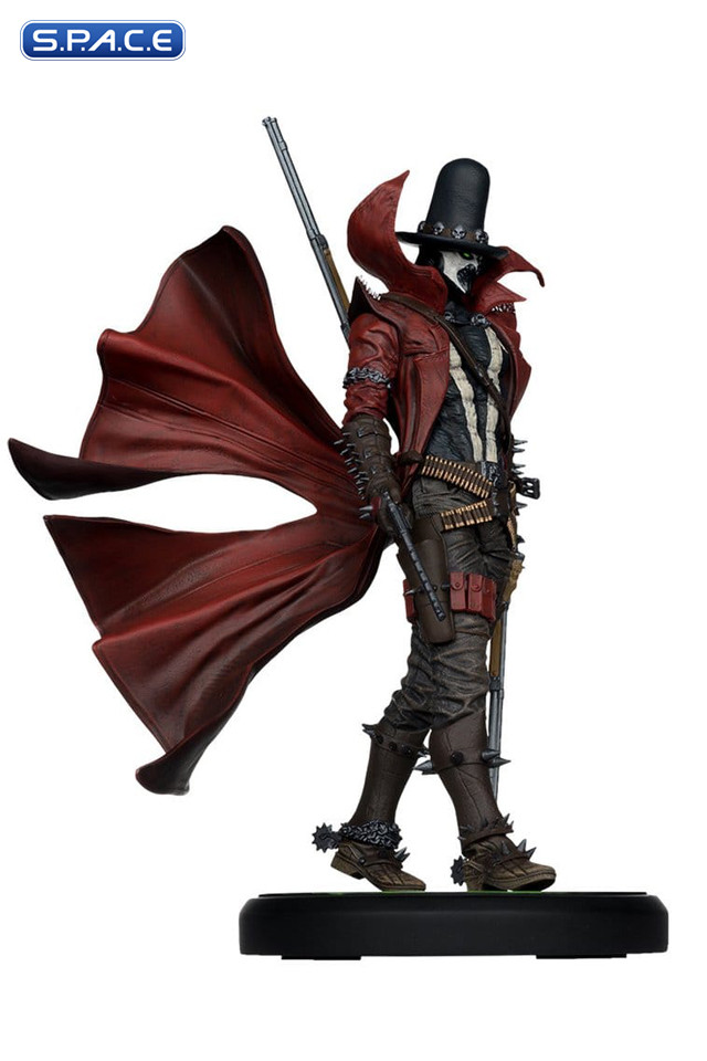 Gunslinger Spawn Black White & Red All Over Statue (Spawn)
