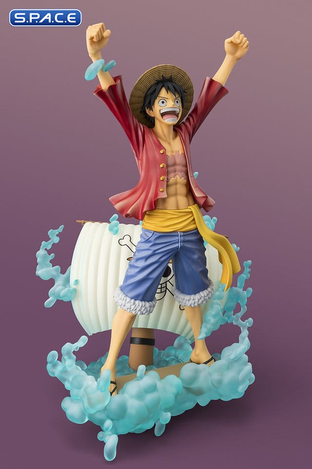 FiguartsZERO STARTune Monkey D. Luffy �Setting Sail for the New World� PVC Statue (One Piece)