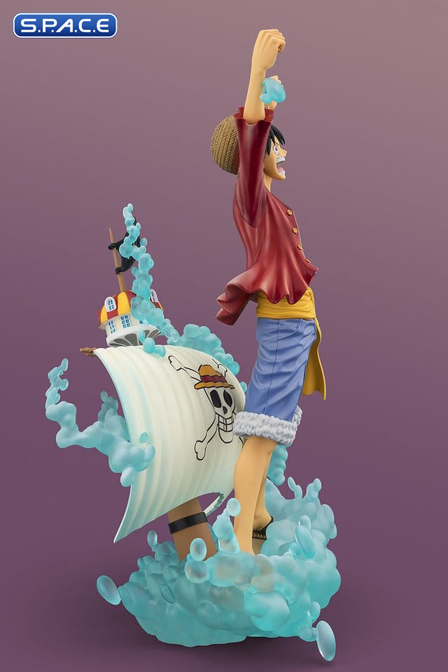 FiguartsZERO STARTune Monkey D. Luffy �Setting Sail for the New World� PVC Statue (One Piece)