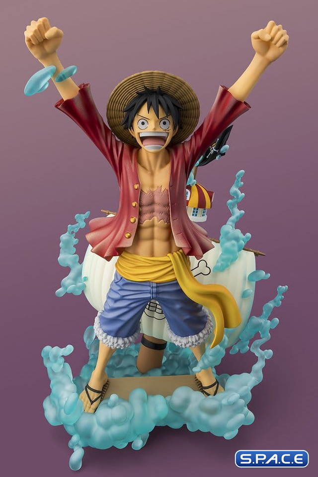 FiguartsZERO STARTune Monkey D. Luffy �Setting Sail for the New World� PVC Statue (One Piece)