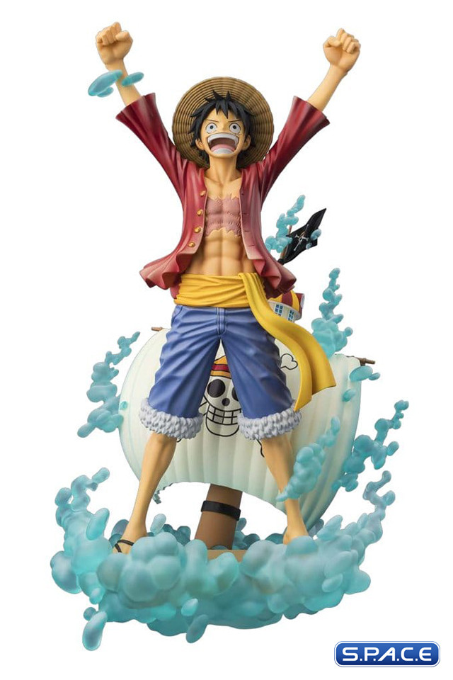 FiguartsZERO STARTune Monkey D. Luffy �Setting Sail for the New World� PVC Statue (One Piece)