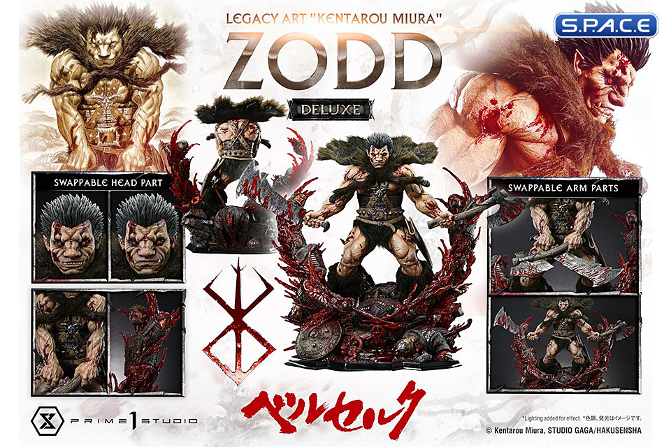 1/4 Scale Zodd Deluxe Legacy Art �Kentaro Miura� Statue - Bonus Version (Berserk)