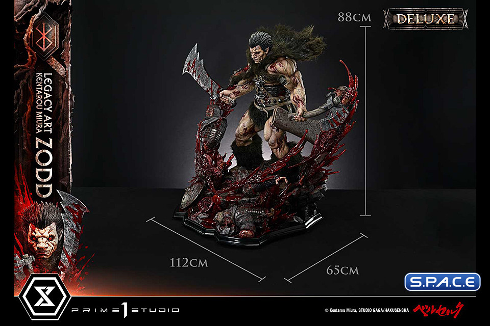 1/4 Scale Zodd Deluxe Legacy Art �Kentaro Miura� Statue - Bonus Version (Berserk)