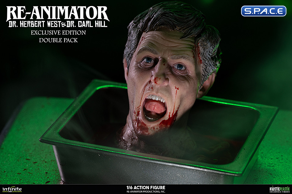 1/6 Scale Herbert West & Dr. Carl Hill Exclusive Double Pack (Re-Animator)