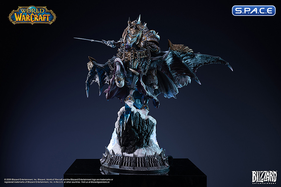 The Lich King & Invincible Statue - 14-Inch Version (World of Warcraft)