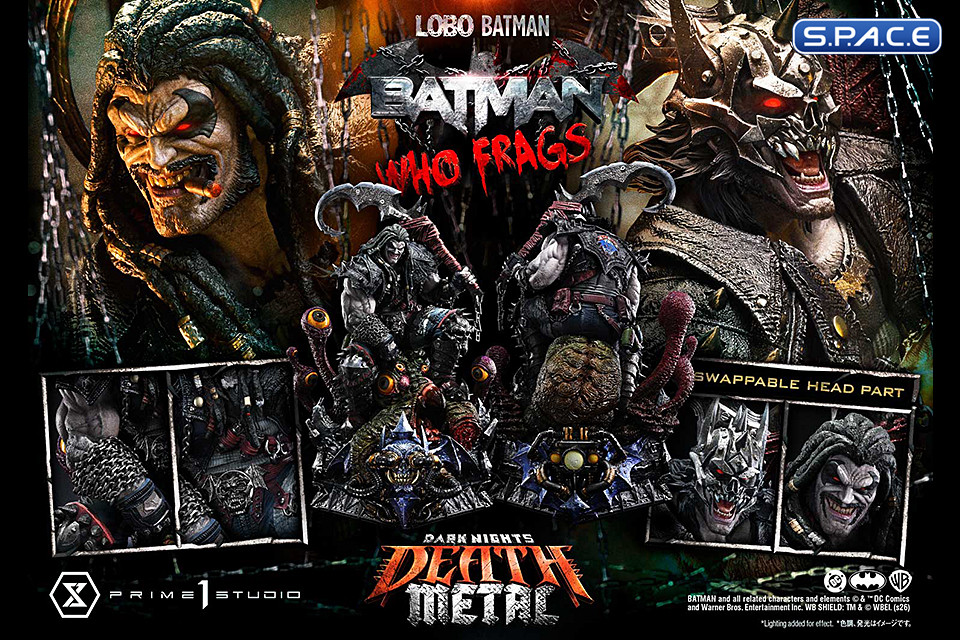 1/3 Scale Lobo Batman �Batman Who Frags� Museum Masterline Statue (Dark Nights: Death Metal)
