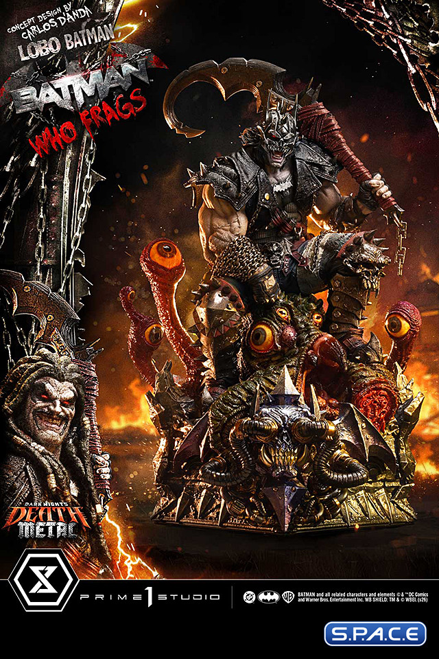 1/3 Scale Lobo Batman �Batman Who Frags� Museum Masterline Statue (Dark Nights: Death Metal)