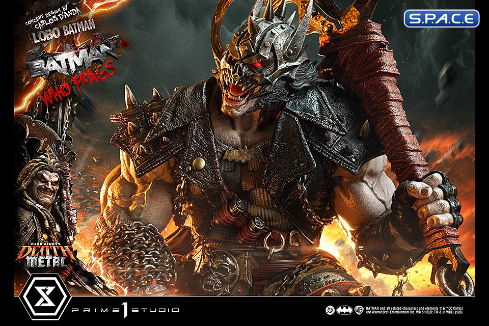 1/3 Scale Lobo Batman �Batman Who Frags� Museum Masterline Statue (Dark Nights: Death Metal)