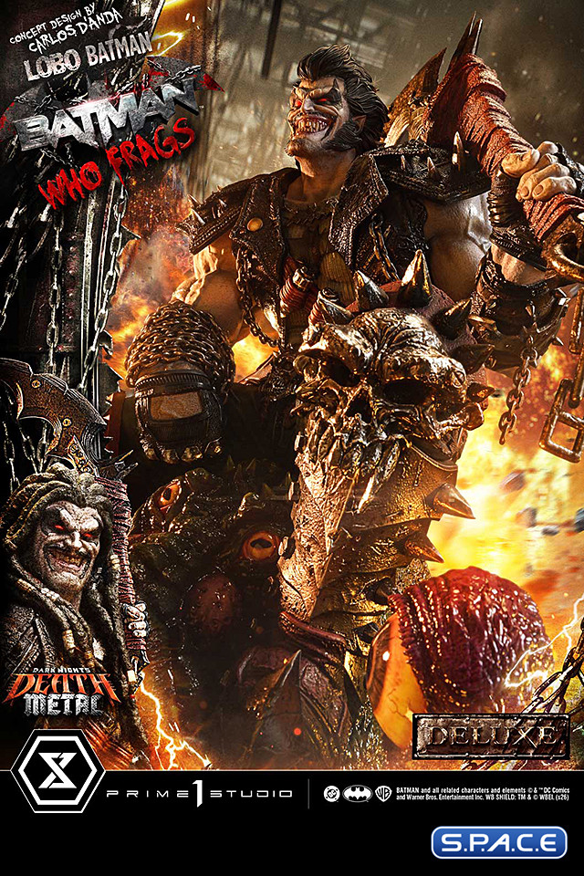 1/3 Scale Lobo Batman �Batman Who Frags� Deluxe Museum Masterline Statue (Dark Nights: Death Metal)