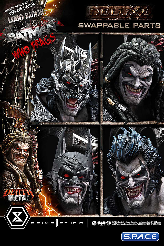1/3 Scale Lobo Batman �Batman Who Frags� Deluxe Museum Masterline Statue (Dark Nights: Death Metal)