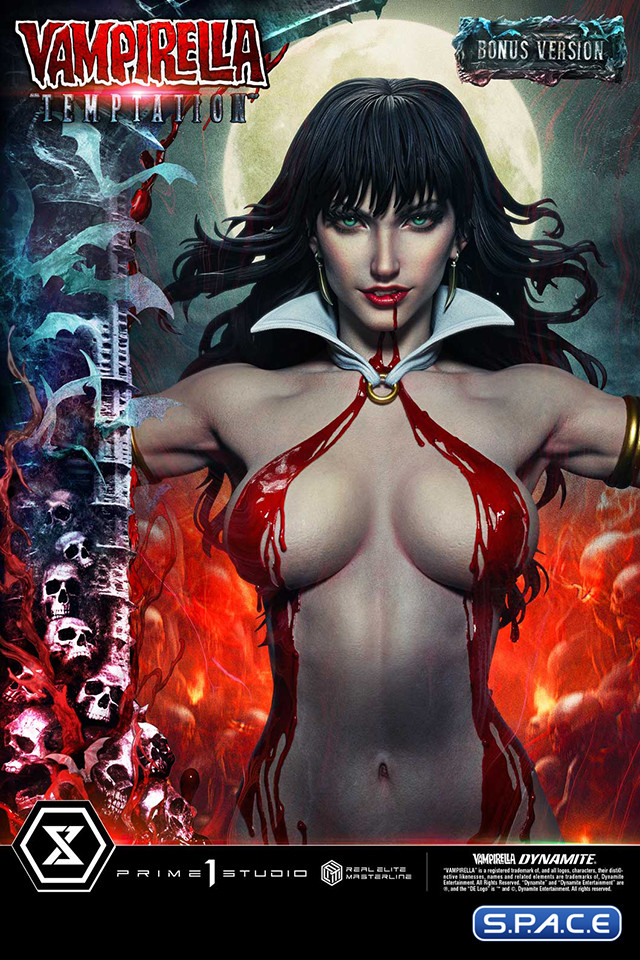 1/3 Scale Vampirella Temptation Real Elite Masterline Statue - Bonus Version (Vampirella)