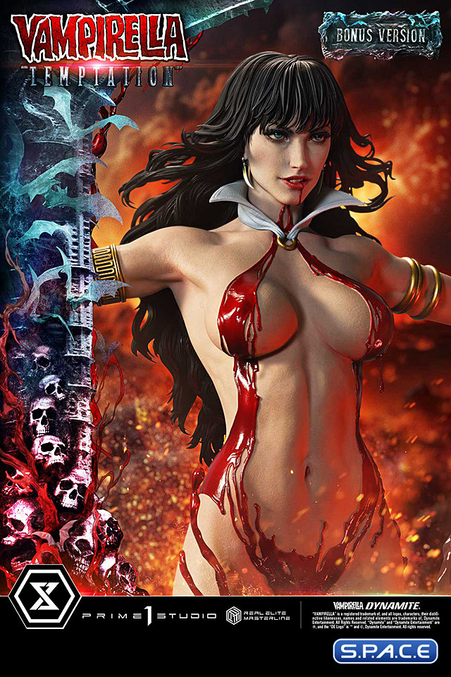 1/3 Scale Vampirella Temptation Real Elite Masterline Statue - Bonus Version (Vampirella)