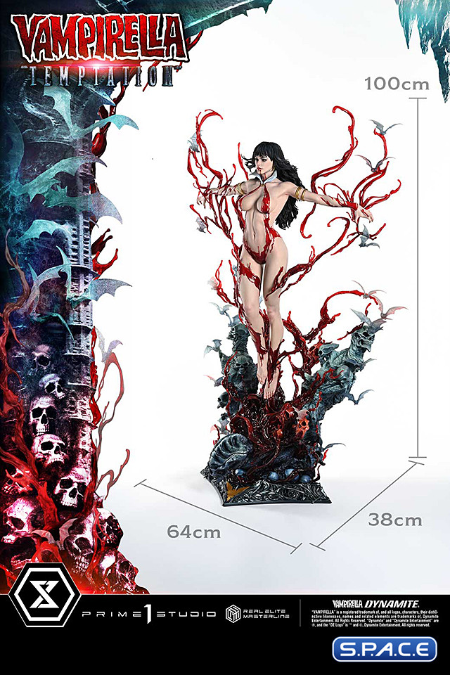 1/3 Scale Vampirella Temptation Real Elite Masterline Statue - Bonus Version (Vampirella)
