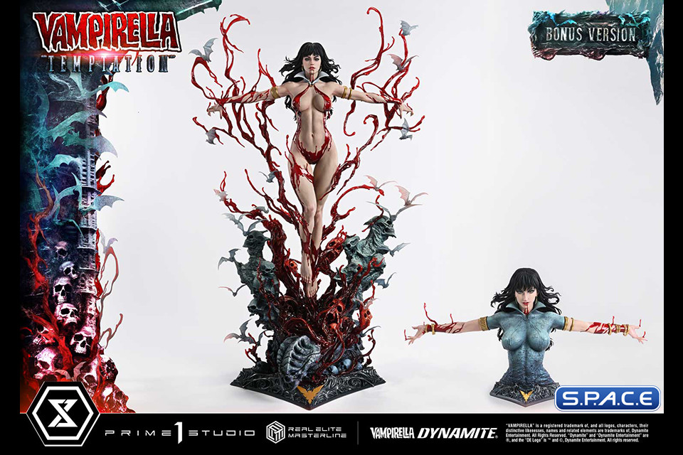 1/3 Scale Vampirella Temptation Real Elite Masterline Statue - Bonus Version (Vampirella)