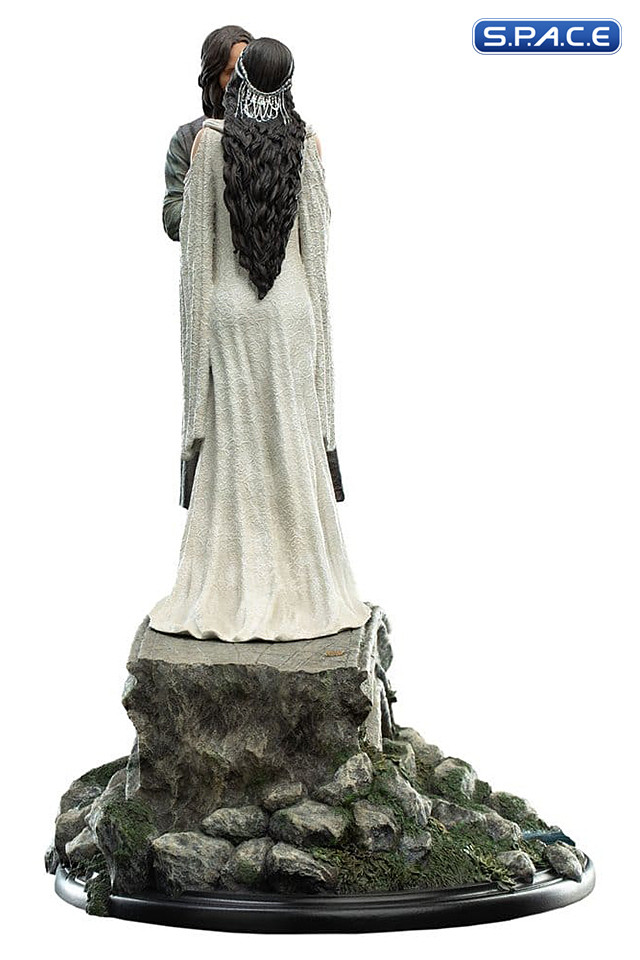 Aragorn and Arwen Mini-Statue (Lord of the Rings)