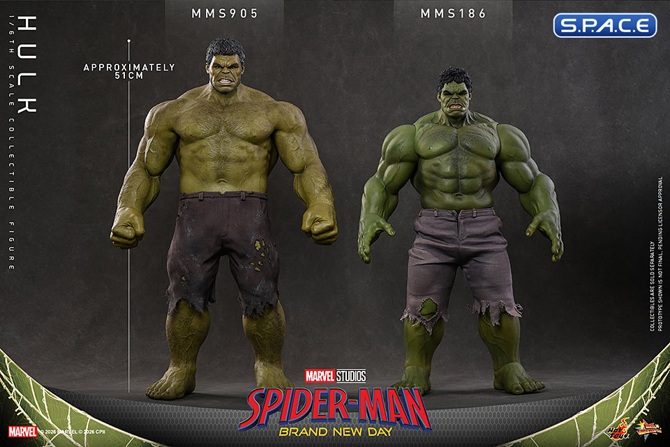 1/6 Scale Hulk Movie Masterpiece MMS905 (Spider-Man: Brand New Day)