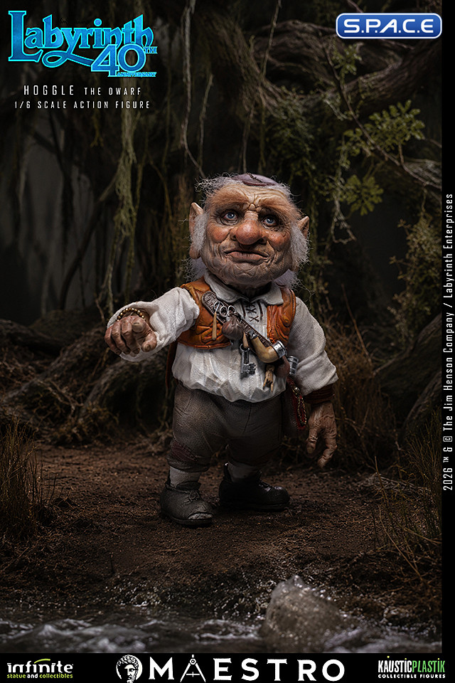 1/6 Scale Hoggle the Dwarf Maestro Line (Labyrinth)