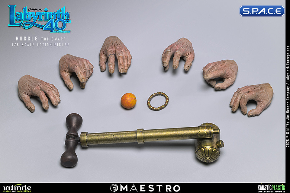 1/6 Scale Hoggle the Dwarf Maestro Line (Labyrinth)
