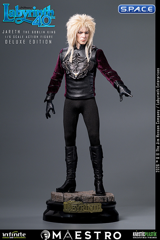 1/6 Scale Jareth the Goblin King Maestro Line - Deluxe Version (Labyrinth)