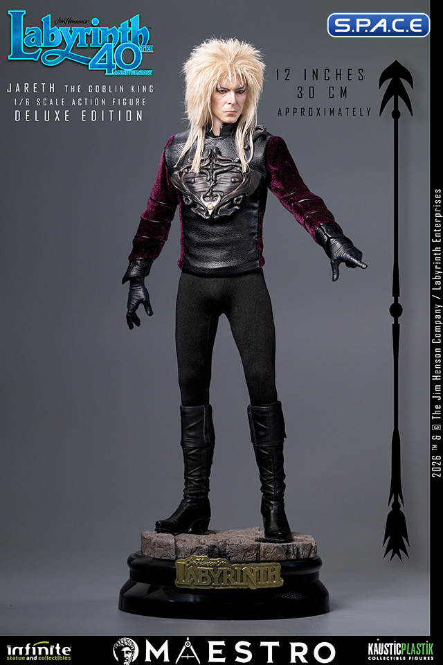 1/6 Scale Jareth the Goblin King Maestro Line - Deluxe Version (Labyrinth)