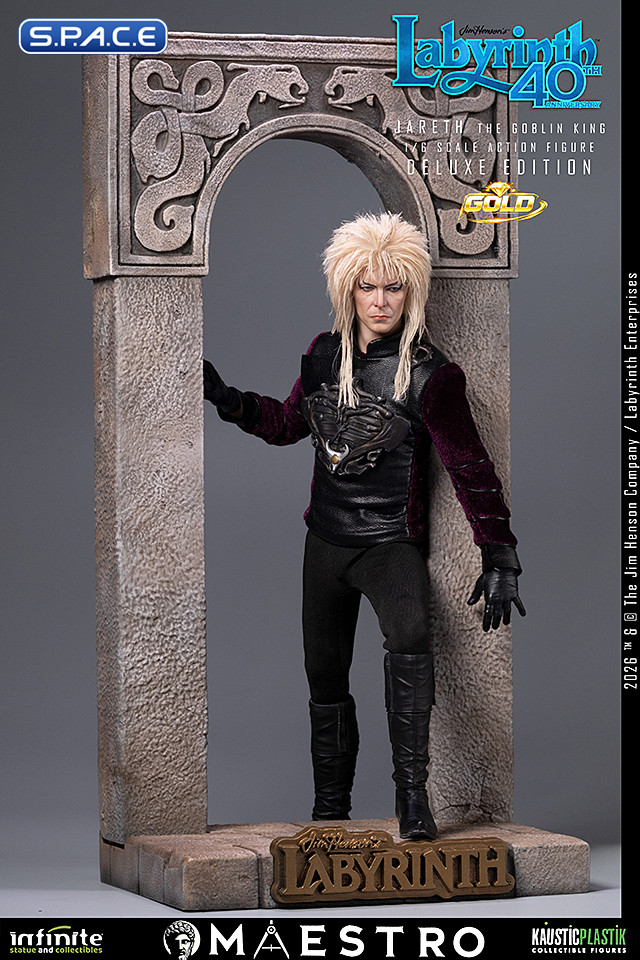 1/6 Scale Jareth the Goblin King Maestro Line - Deluxe Gold Version (Labyrinth)
