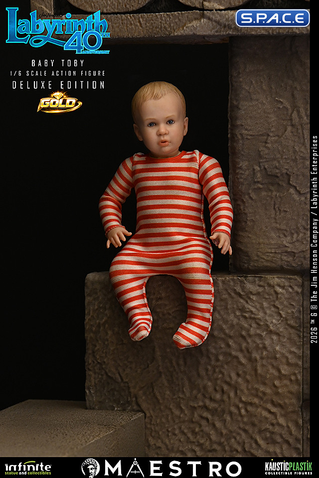 1/6 Scale Jareth the Goblin King Maestro Line - Deluxe Gold Version (Labyrinth)