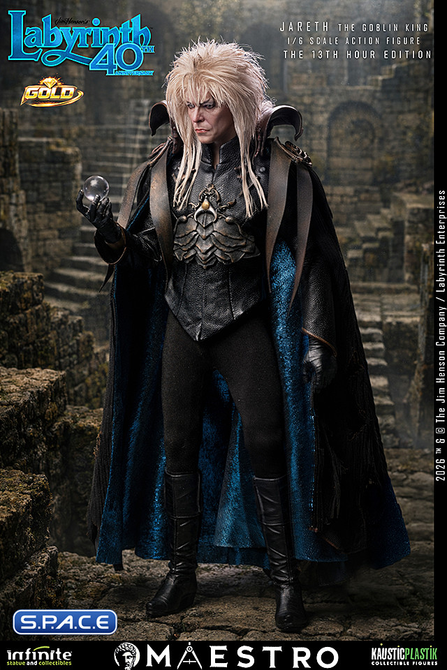 1/6 Scale Jareth �The 13th Hour� Maestro Line - Deluxe Gold Version (Labyrinth)