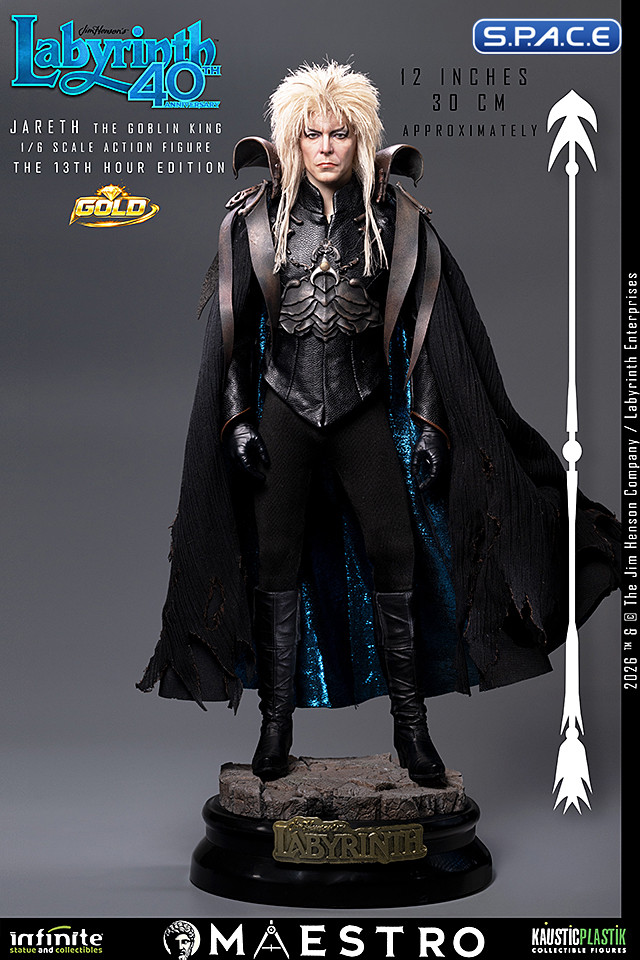 1/6 Scale Jareth �The 13th Hour� Maestro Line - Deluxe Gold Version (Labyrinth)
