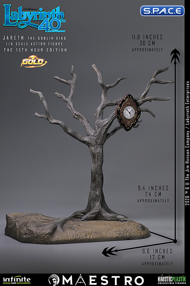 1/6 Scale Jareth �The 13th Hour� Maestro Line - Deluxe Gold Version (Labyrinth)