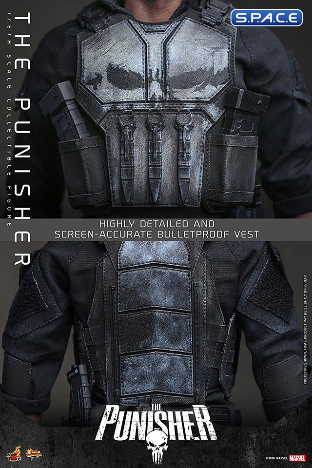 1/6 Scale The Punisher Movie Masterpiece MMS904 (Spider-Man: Brand New Day)