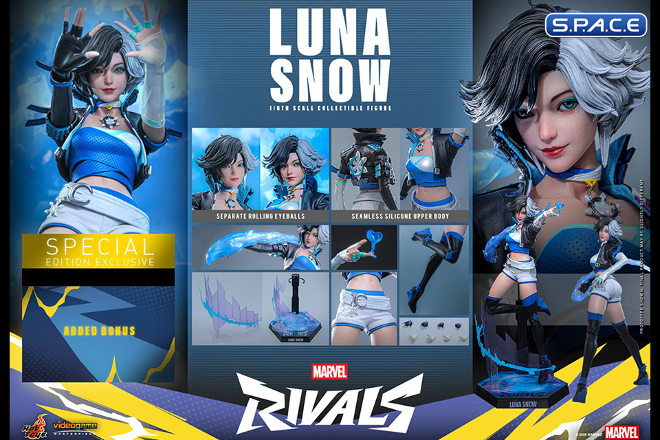 1/6 Scale Luna Snow Videogame Masterpiece VGM88 (Marvel Rivals)
