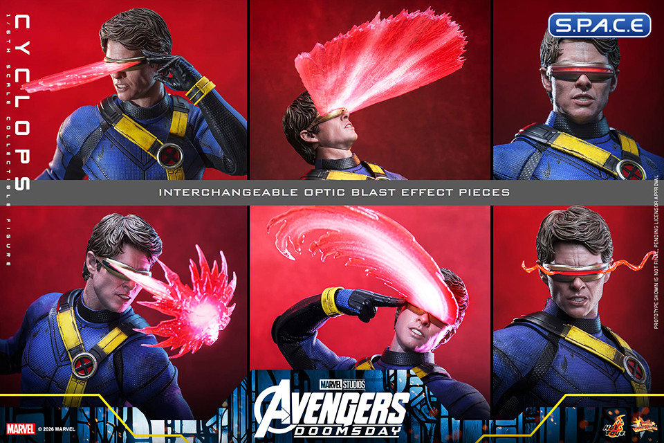 1/6 Scale Cyclops Movie Masterpiece MMS908 (Avengers: Doomsday)