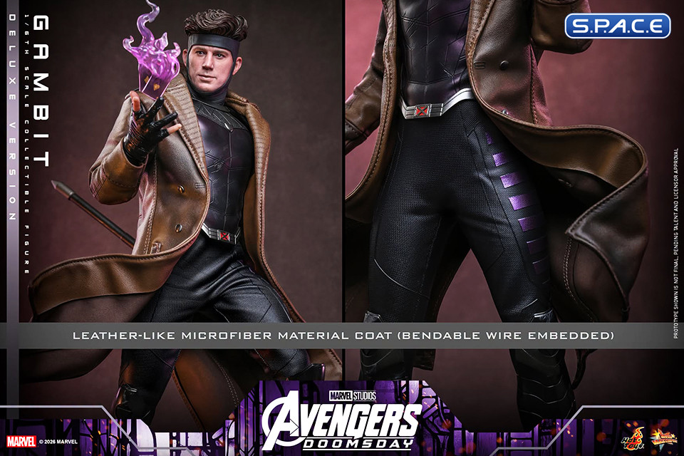 1/6 Scale Gambit Deluxe Version Movie Masterpiece MMS911 (Avengers: Doomsday)