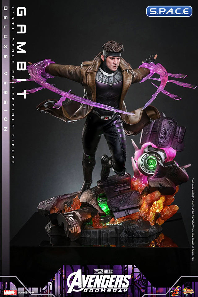 1/6 Scale Gambit Deluxe Version Movie Masterpiece MMS911 (Avengers: Doomsday)