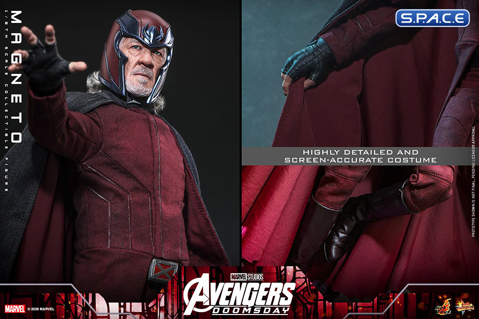 1/6 Scale Magneto Movie Masterpiece MMS912 (Avengers: Doomsday)