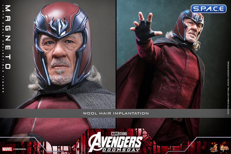 1/6 Scale Magneto Movie Masterpiece MMS912 (Avengers: Doomsday)