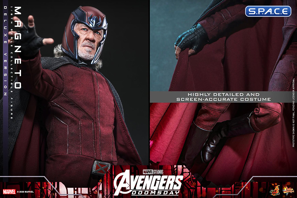 1/6 Scale Magneto Deluxe Version Movie Masterpiece MMS913 (Avengers: Doomsday)