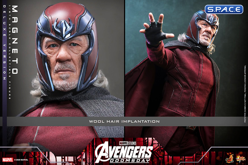 1/6 Scale Magneto Deluxe Version Movie Masterpiece MMS913 (Avengers: Doomsday)